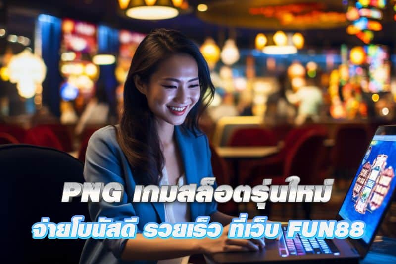 PNG เกมสล็อตรุ่นใหม่ Fun88